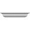 Ekena Millwork 126" Bottom Width x 134 1/2" Top Width x 5 3/4"H x 1/2"P Stanford Crosshead CRH06X126ST-3 - alternate 1
